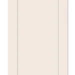 Фасади Домініка, МДФ Пломбір